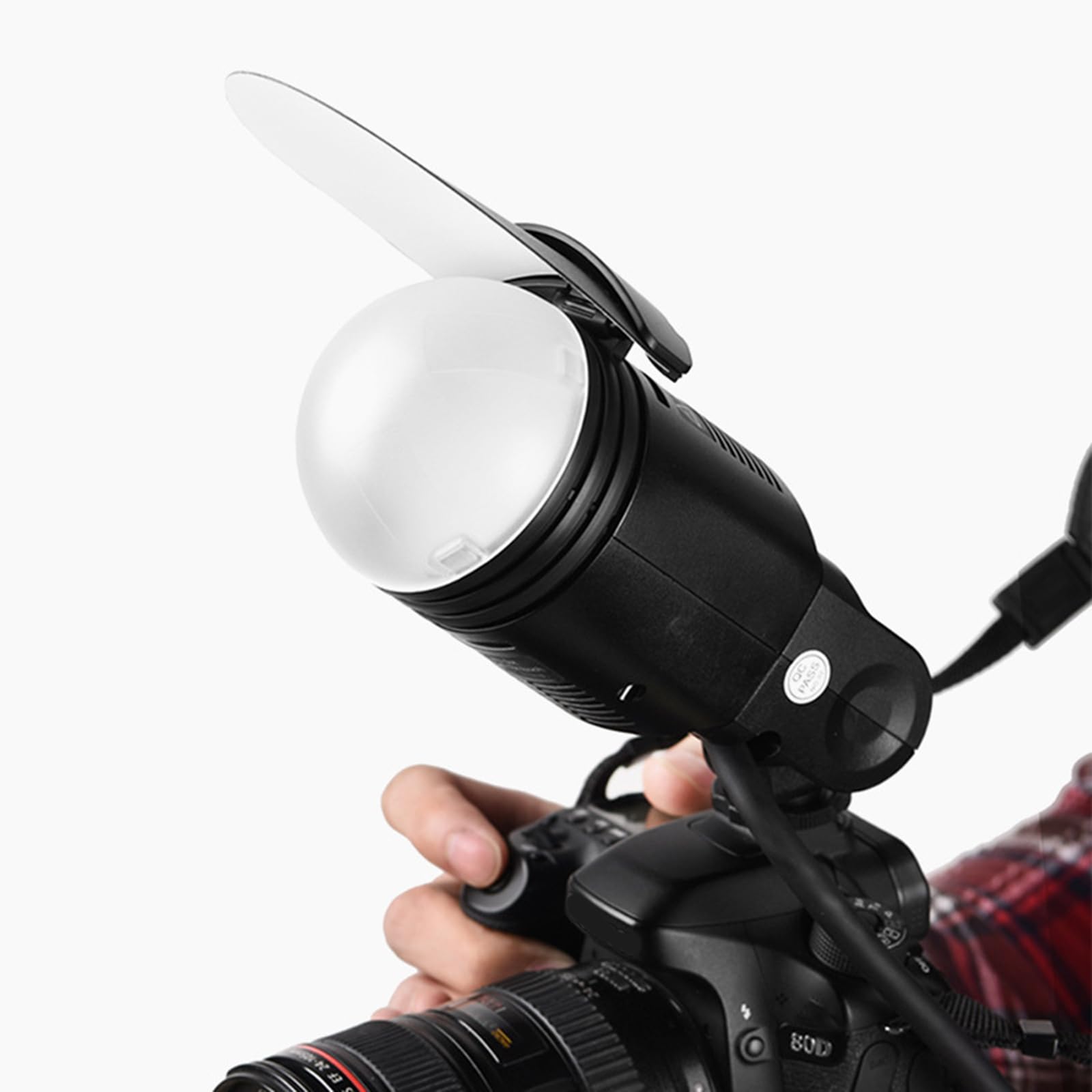 Speedlight Adattatore AKR11 Dome Diffusore AKR12 Scheda di Rimbalzo per Testa Rotonda Lampeggiante Migliora Fotografia Illuminazione