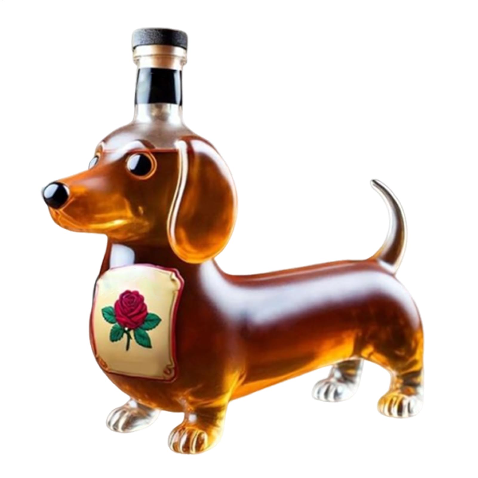 Bottiglie di liquore in - bottiglie di per vino | Statua di animali decorativi, carafftre trasparente in contenitore di vino per compleanno, appeso in casa, capacità moderata