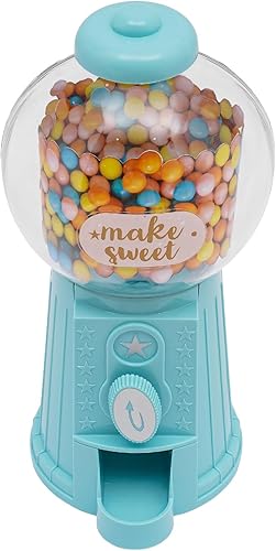 Máquina manual de dulces dispensar mini caramelos, divertida máquina expendedora para estantería, escritorio de trabajo, encimera del hogar, se