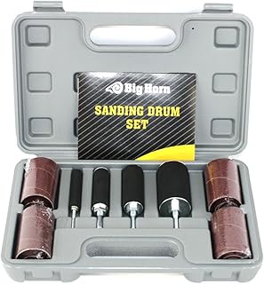 Best Big Horn 19521 Rubber Sanding Drum Set, 20 Piece Review 