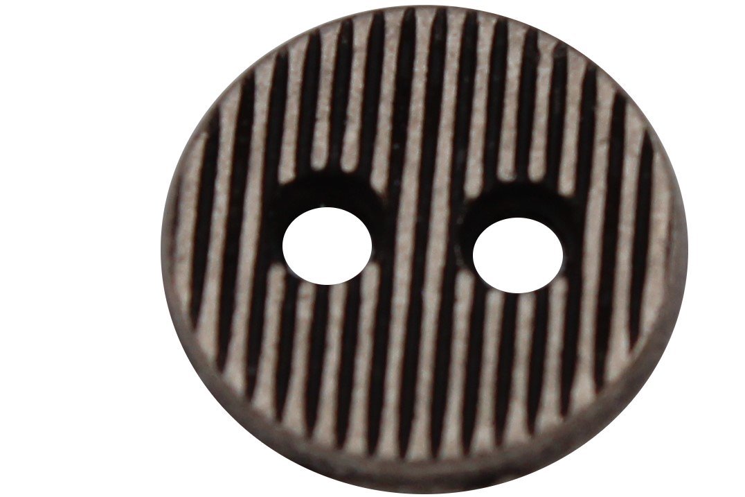 Mini Bottoni In Metallo 11mm – 10 Pezzi, Colore Argento Vecchio, Per Cucito Creativo E Restyling - 2