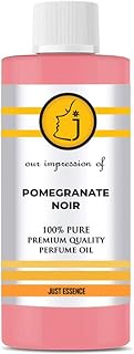 Pomegranate Noir Fregrance Perfume Oil for Perfume Making, Personal Body Oil, Soap, Lotion, Candle Making & Incense | Premium Quality Undiluted & Alcohol Free | 8 Fl Oz