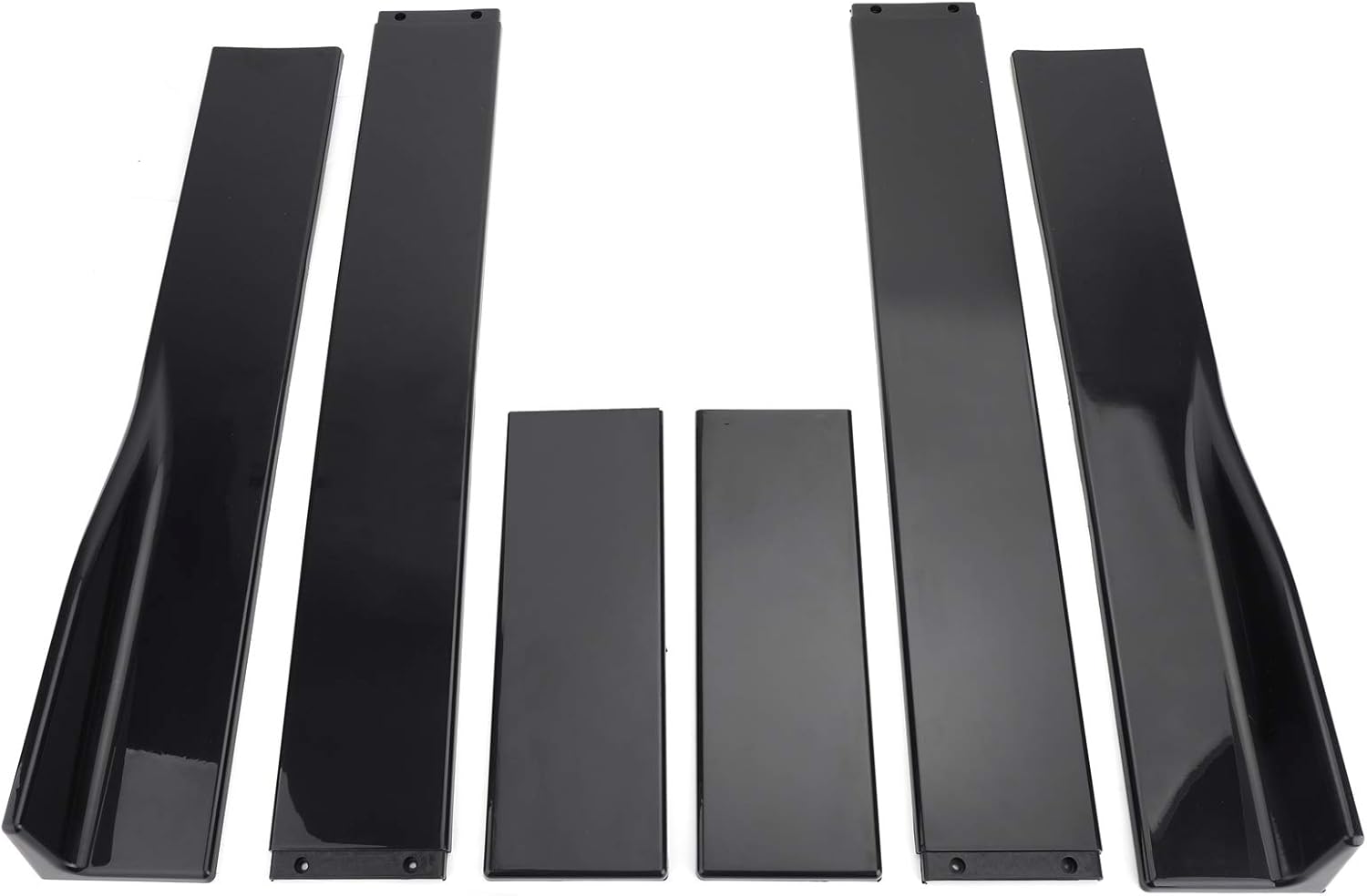 Areyourshop 78.7" Look Side Skirts Extension Rocker Panel Splitter for Toyota Corolla Camry, for Ford Mustang Focus RS ST, for Infiniti Q50 Q60 Q70 G25 G37, for Benz W204 W203, for Honda Civic Accord