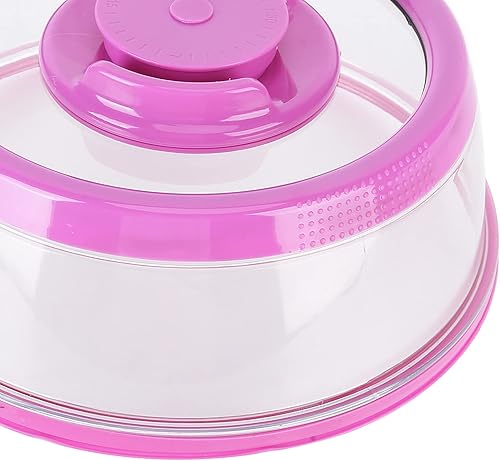 Miniatura 8 de Cubierta de sellador de alimentos al vacío, tipo de prensa, sellador de alimentos hermético al vacío, recipiente de placa, tapa de plato, cúpula