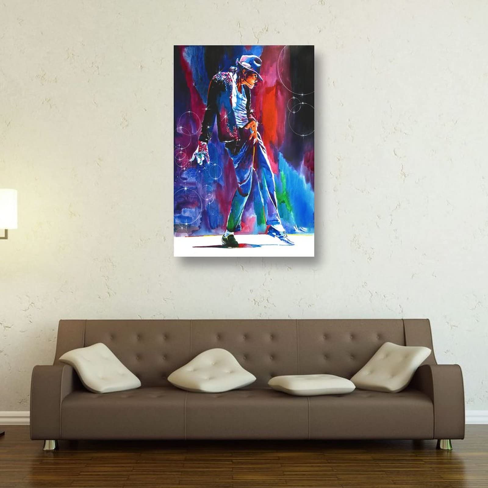Amazon.co.jp: マイケルジャクソンの油絵 ポスター Michael Jackson