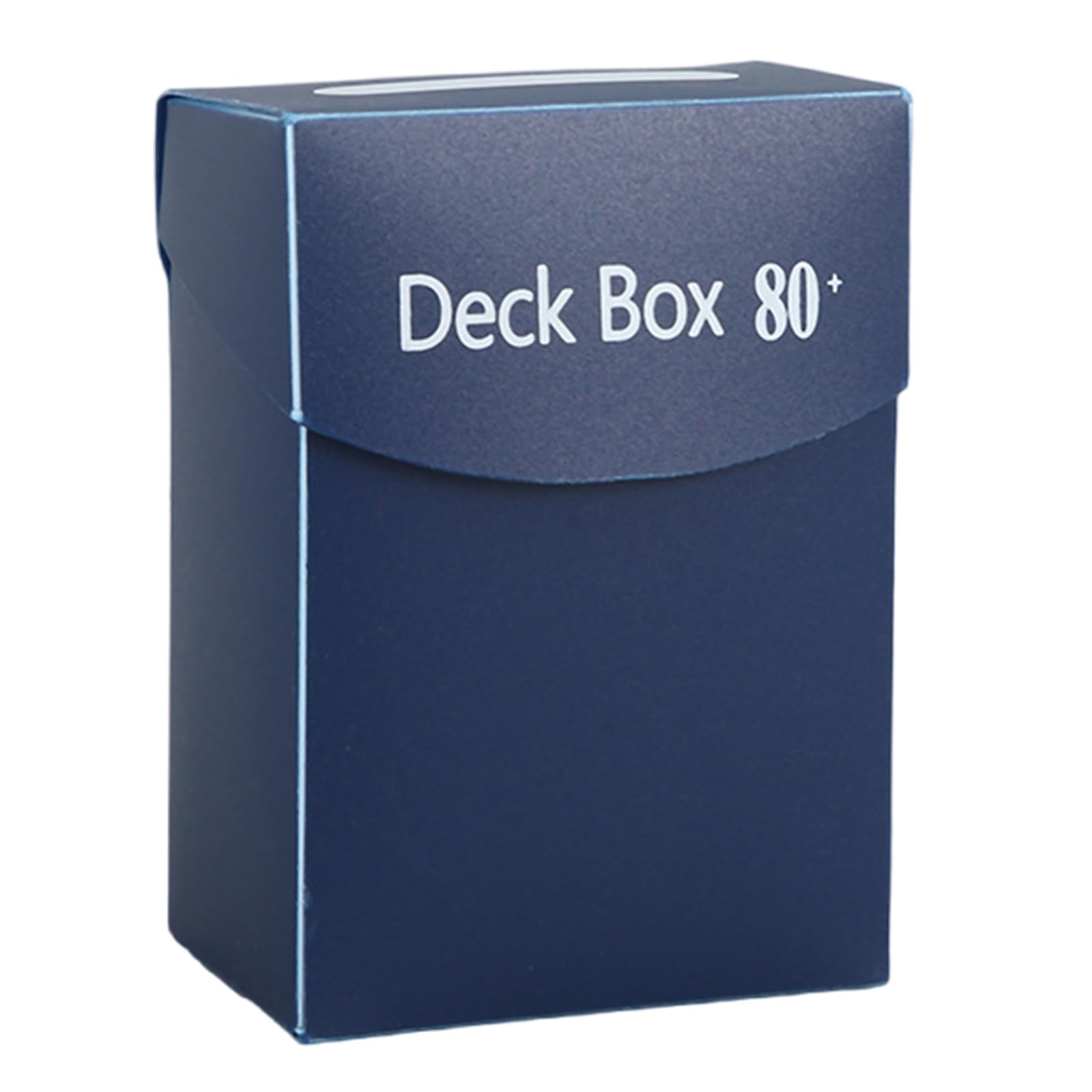 Hsioluted Navy Blue Trading Card Storage Box Color Multifunctional Card Organizers Practical Deck For Storing Cards Trading Storage Practical Color For