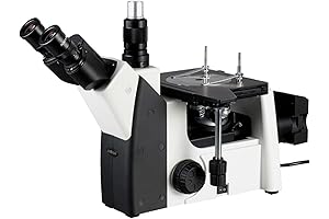 AmScope ME1200TB Inverted Trinocular Metallurgical Microscope