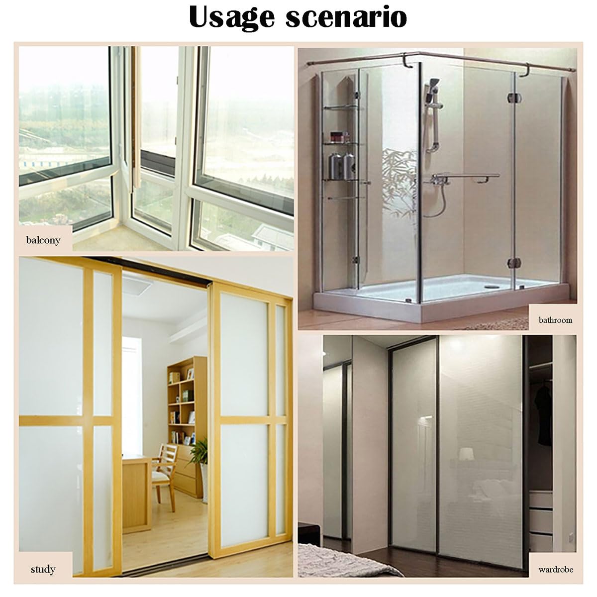 Maniglie Autoadesive Per Porte E Cassetti - Set 4 Pezzi Bianchi Per Cucina E Bagno