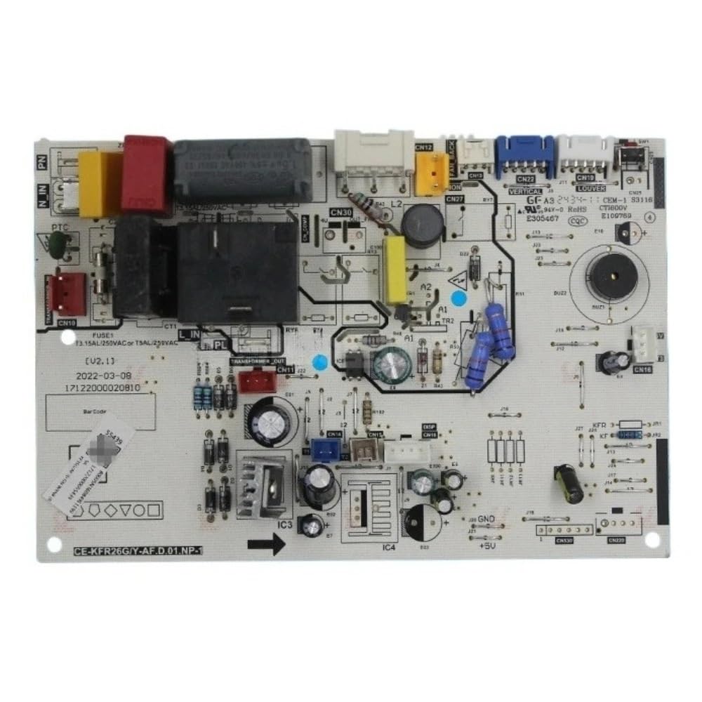 Songozd Cool Home Furnishings Ce-Kfr26g/Y-Af.d.01.np-1 17122000020810 Indoor Control Board For Air Conditioner Pcb Conditioning Parts(Cool)
