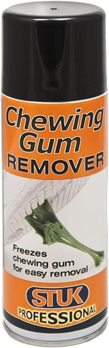 STUK Professional ACGR200R Chewing Gum Remover Aerosol Spray, 200ml, Clear