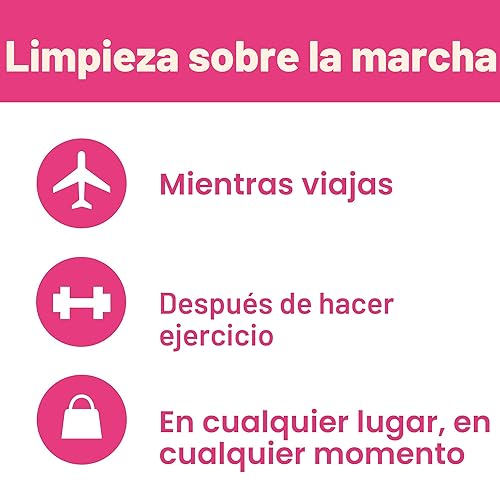 Vista 4 de Almay Almohadillas desmaquillantes biodegradables, de larga duración e impermeables, hipoalergénicas, sin fragancia, dermatólogos y oftalmólogos, 80