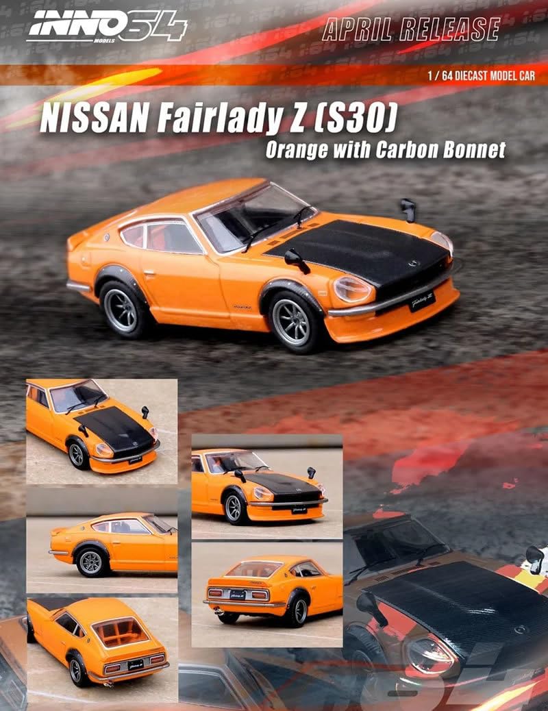 ignition model Fairlady Z 1/64 オレンジ