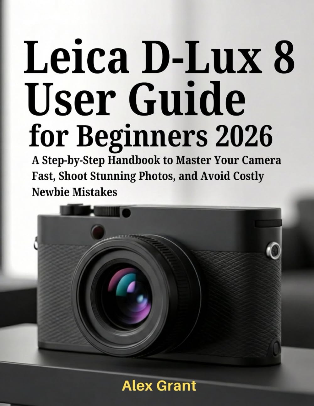 Leica D-Lux 8 User Guide for Beginners 2026: A Step-by-Step Handbook to Master Your Camera Fast, Shoot Stunning Photos, and Avoid Costly Newbie Mistakes