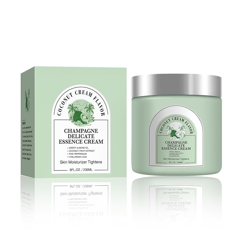 Creme hidratante facial e corporal YILEST com ácido hialurônico e extrato de fruta Vanilla Planifolia, 237 g