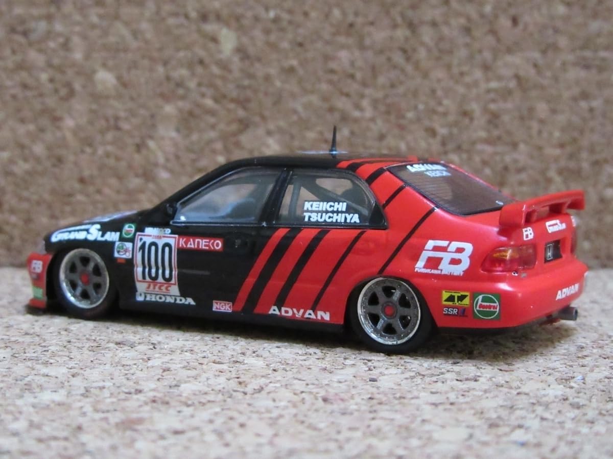 Amazon | イノモデル 1/64 ミニカー シビック フェリオ Gr.A