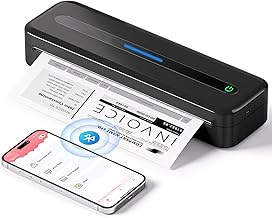 COLORWING Thermal Portable Printer - Bluetooth Inkless, Wireless for Travel, Adjustable Size, 304DPI High-Definition