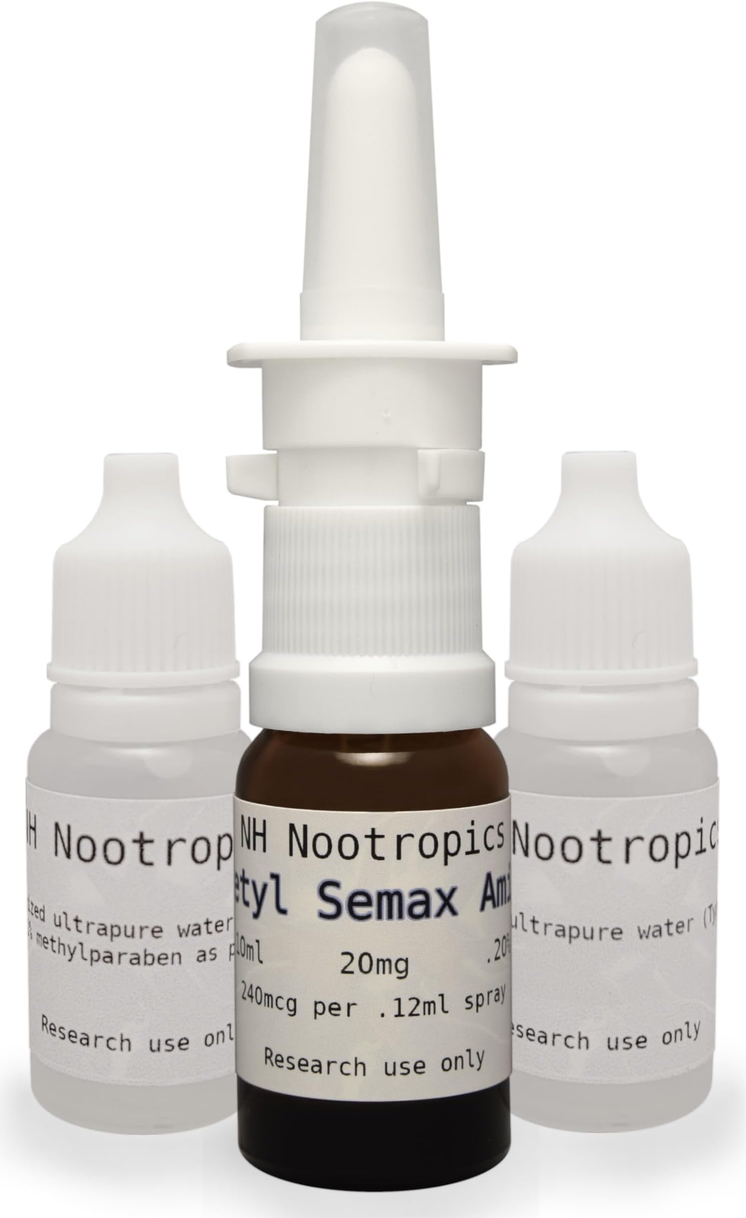 N-Acetyl Semax Amidate .20% (240mcg/spray) 20mg, 10ml
