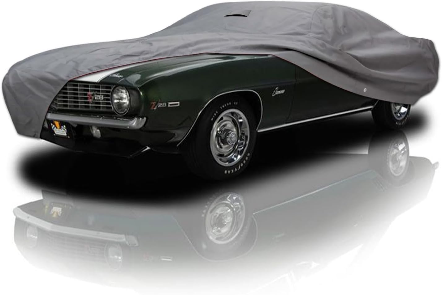 Ultimum Series Car Cover for Chevrolet Camaro Car Cover 1967-1969 Coupe 2-Door - Protection Semi Custom Fit - Dust, Sun, Snow, Rain, Protection in&Outdoor