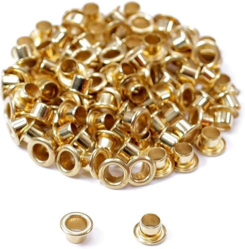 Miniatura 19 de Paquete de 100 piezas de HolsterSmith - Ojales recubiertos en negro (#6-6 de longitud) - (3/16 de pulgada de diámetro) - (Fabricado en EE. UU.)