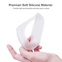 Vista 3 de Halo Silicone Controller Cover Compatible with Oculus Meta Quest 2 Controller, Soft Silicone Grips Cover, Anti-Bumping Silicone Ring Cover with