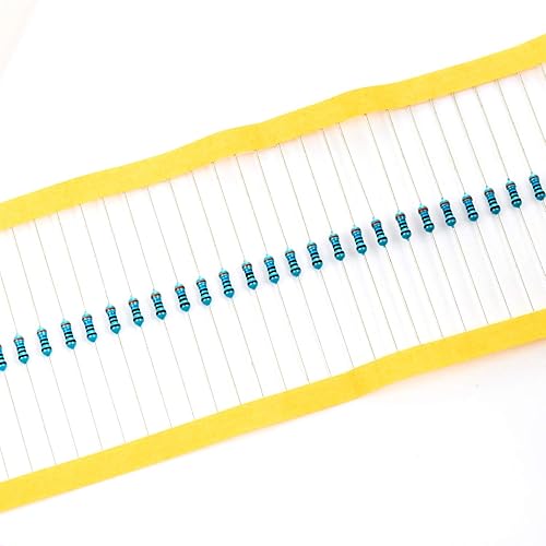 Vista 266 de Chanzon 100pcs 1/4W (0.25W) 33K Ω ohmios Resistencia fija de película metálica 0.01 ±1% Tolerancia 33KR MF Resistencias de orificio pasante