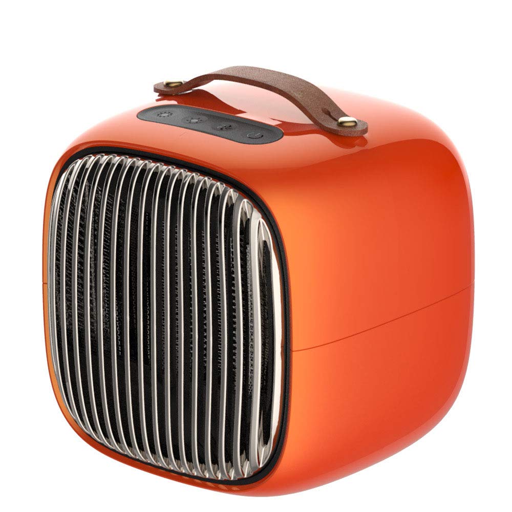 Heaters for Office，mini Heater Fan，Smart Touch Over-Heat Protection ABS Material Long Service Life Double Protection Quick Heat-up for Home Bedroom Desk