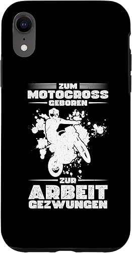 Vista 19 de iPhone 12 mini zum Motocross geboren zur Arbeit gezwungen biker Case