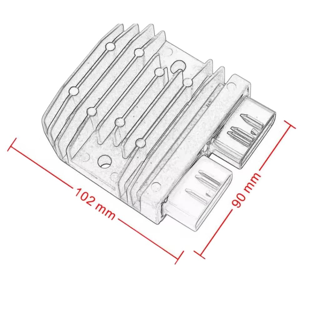 Raddrizzatore Regolatore di Tensione Compatibile con Sea-Doo 4-Tec | Adatto per PWC GTR GTS RXP RXT 130 155 185 215 255 260 300 dal 2008 al 2023