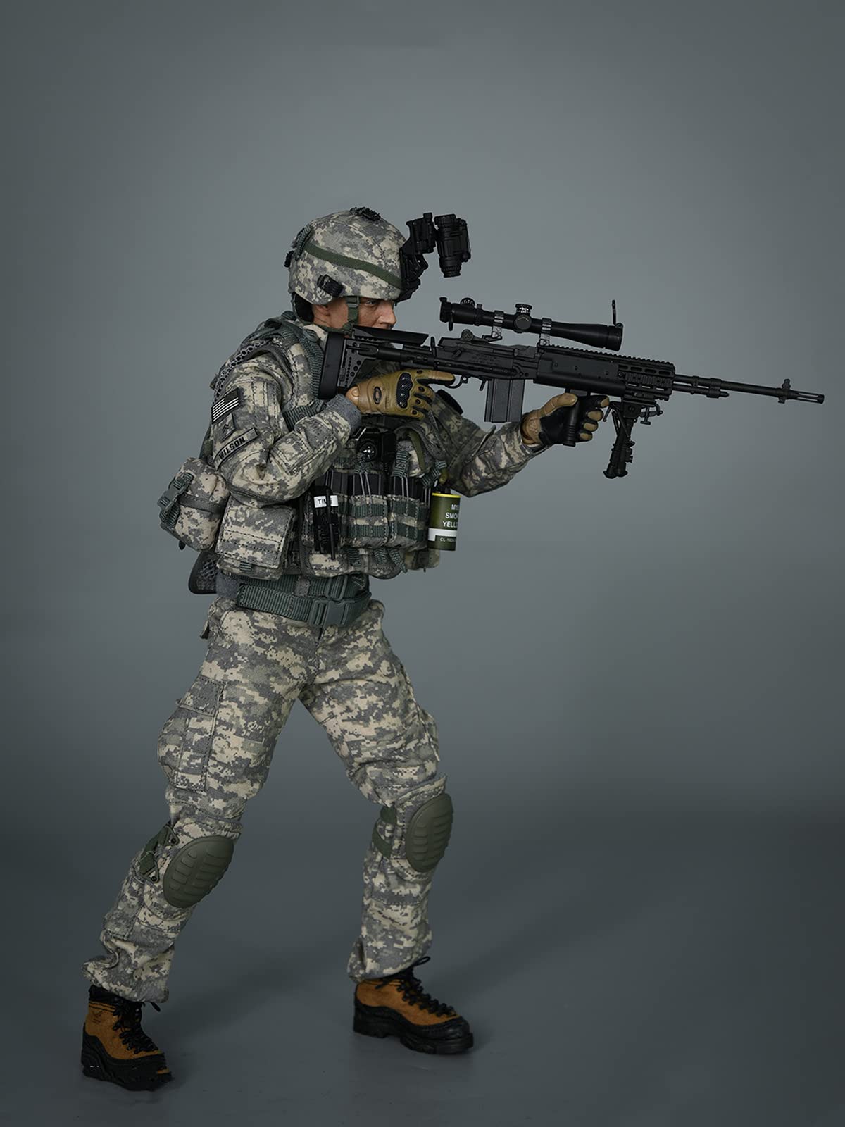 Amazon.co.jp: 1/6 Scale Military Action Figure US Army M14 Sniper