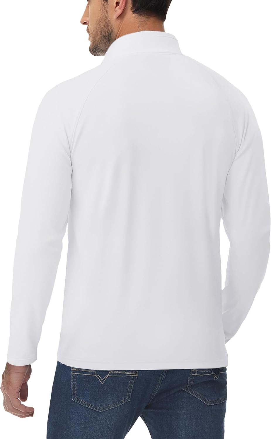 Boladeci Men's Quarter Zip Pullover Premium Fleece Lined Long Sleeve Golf Shirts Warm Hiking Shirts Lightweight Sweatshirts - Image 6