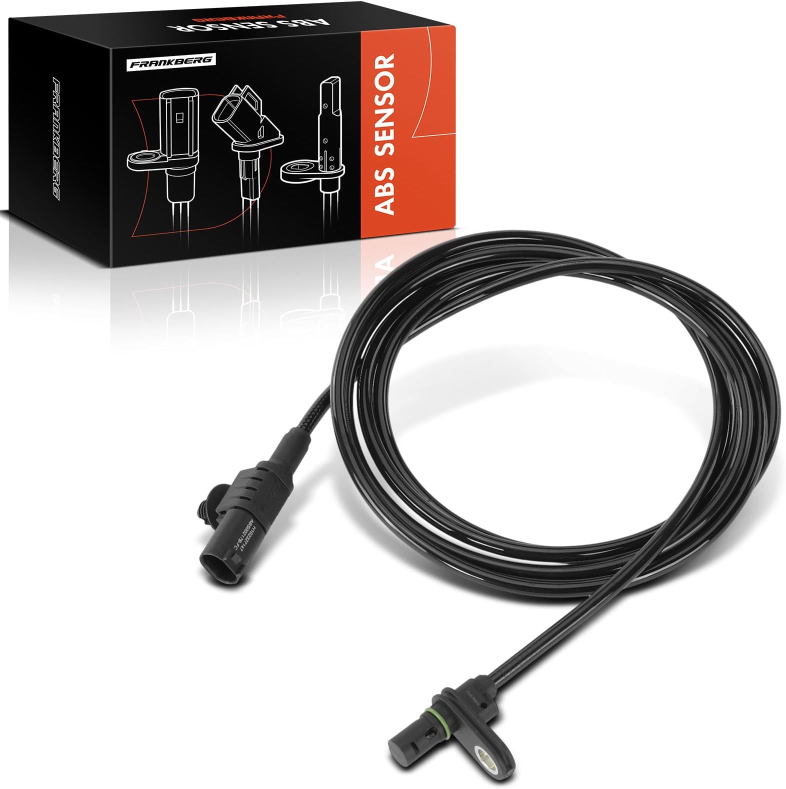 Frankberg ABS sensor rear right A9065400217 | Compatible with: Sprinter 5-T Box B906, Sprinter 3-T Box B906, Sprinter 46-T Box B906, Sprinter 35-T flatbed/chassis B906