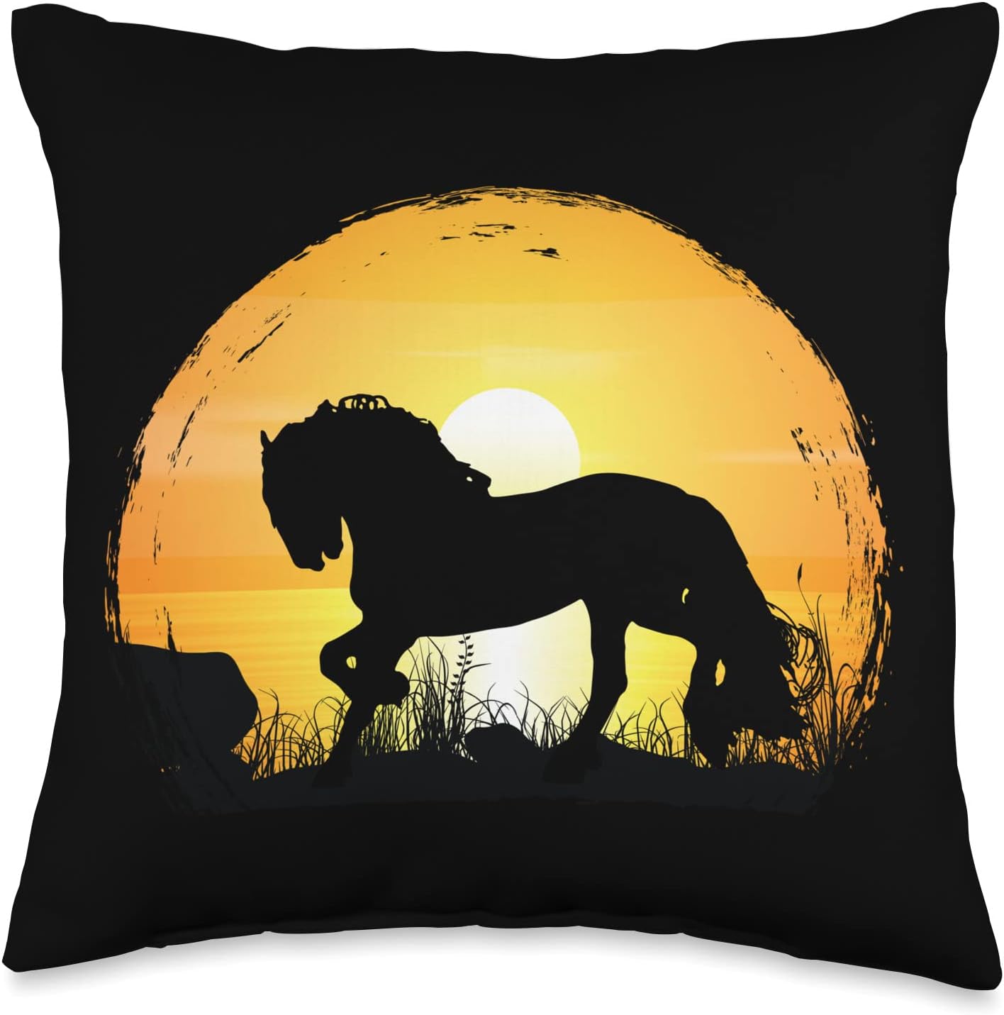 Friesian Horse Gift for Women & Men Sunset Horse Breed