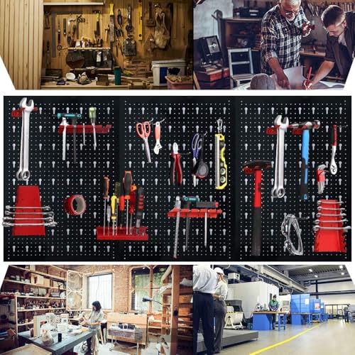 Mur d'atelier XMTECH avec 17 crochets pour optimiser le rangement - 5