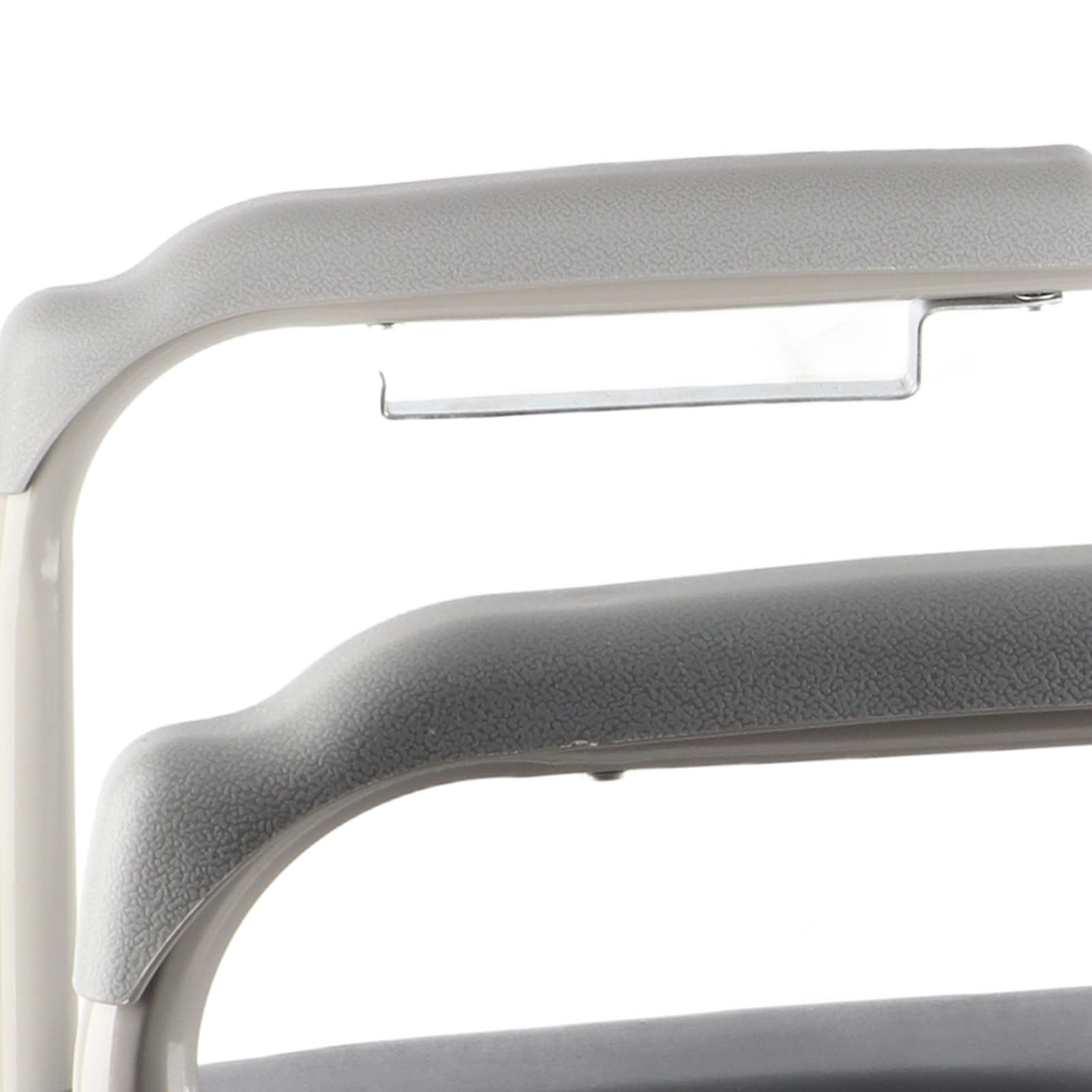 Garosa Sedia da Toilette per Adulti, Design Leggero in Lega di Alluminio con Vaso Rimovibile, Altezza Regolabile per Uso Sul Comodino e in Bagno
