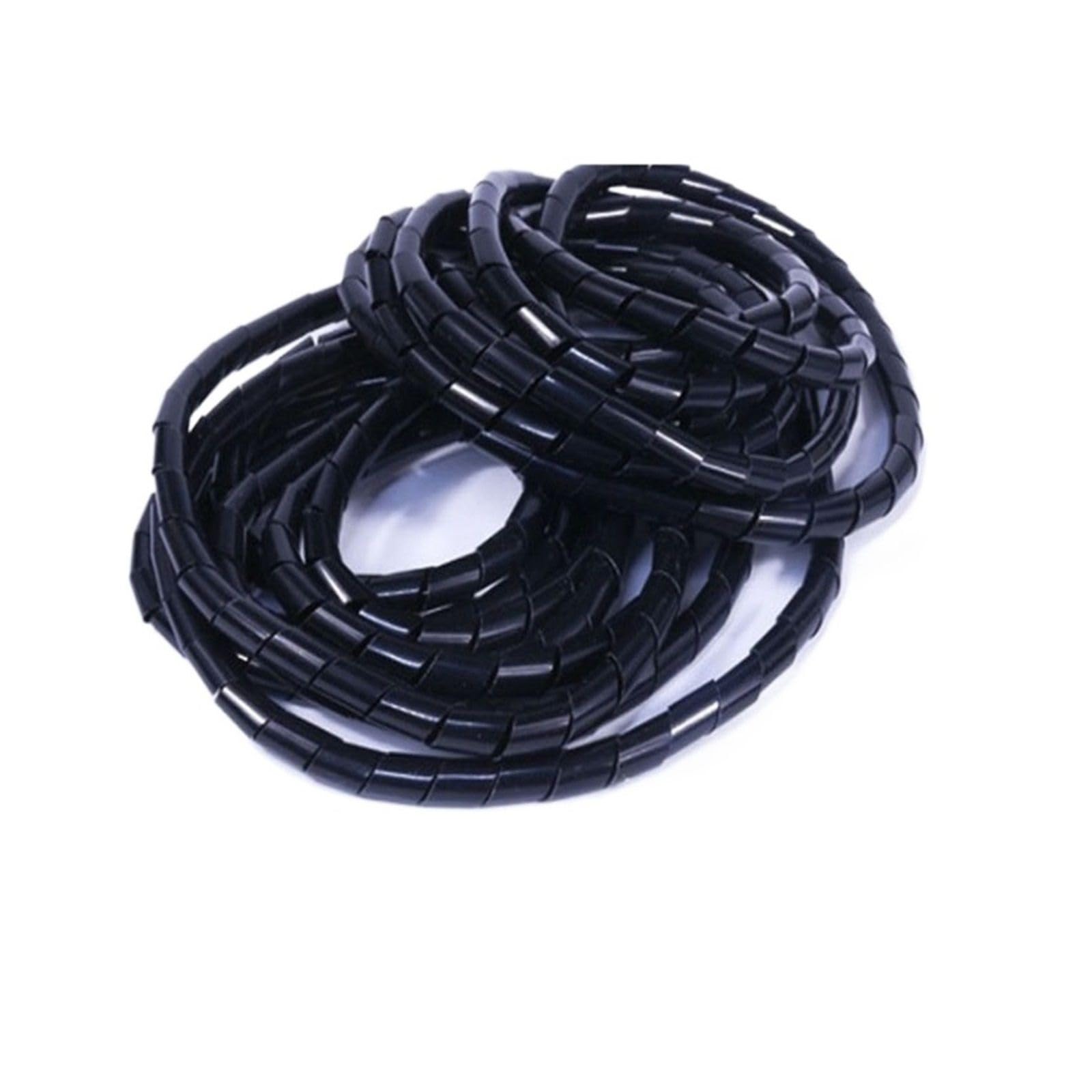 Spiralna osłona na kable. Spiral Cable Wrap 4-30mm Black/White(Black,30MM 1METER)