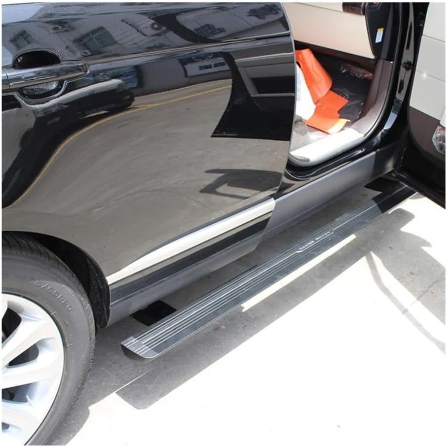 Automatic Electric Running Board Side Steps Compatible with Range Rover Vogue LWB 2017+ – Aluminium Alloy Power Deployable Foot Pedal SUV Exterior Accessories