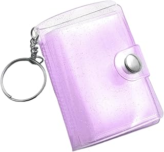 Mini Photo Keychain, 24-Pockets Mini Photo Album, Flexible Memory Storage