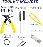 Vista 2 de CRWON PTH50 Juego completo de repuesto para rueda de gato de palet