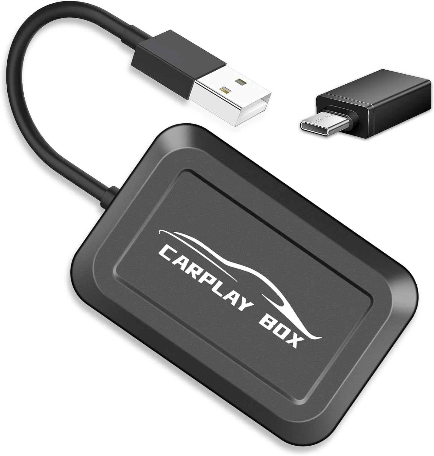 NHOPEEW CarPlay Wireless Adapter, Plug and Play, Bluetooth