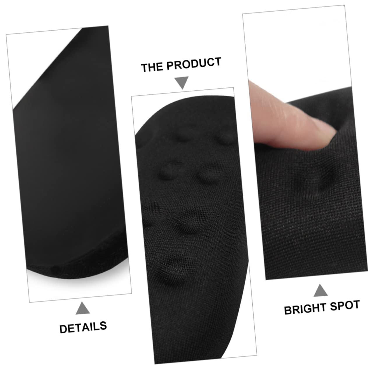 NUOBESTY 3stücke Ergonomische Handgelenkauflage Für Tastatur Und Atmungsaktive Rutschfeste Gel-oberfläche Mit Komfort-design Für Büro Und Gaming Zur Vermeidung Von