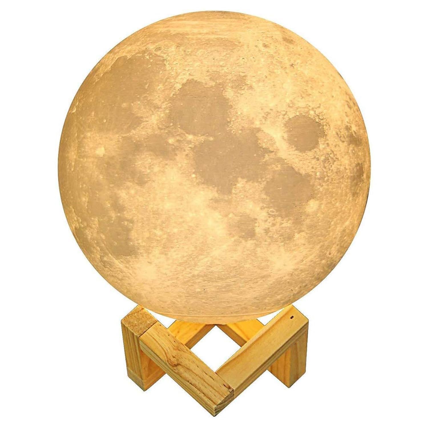 Generic EM-012-02 Moon Lamp 20 cm, White