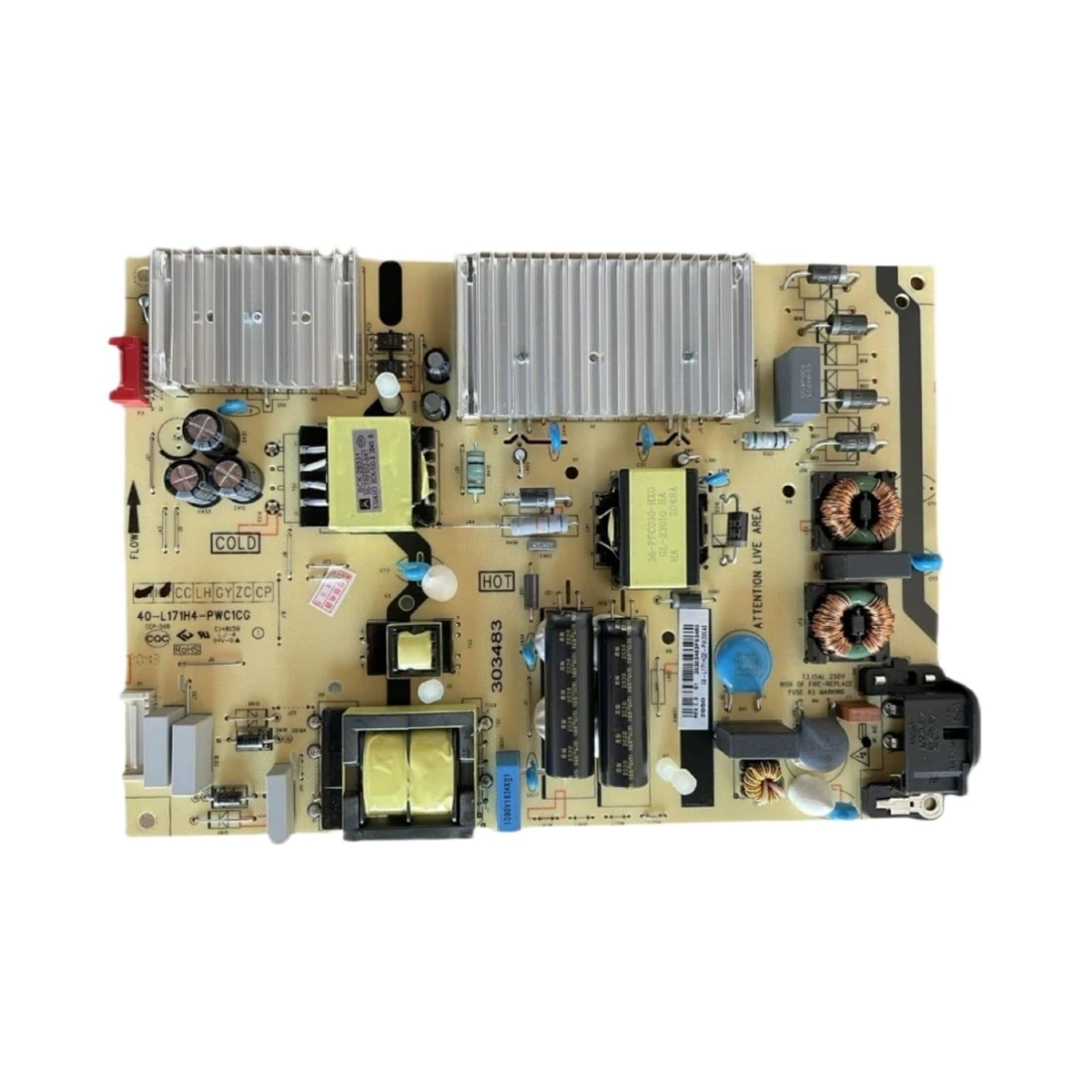 Carte d'alimentation TCL écran noir résolu 40-L171W4-PWA1CG 65P8
