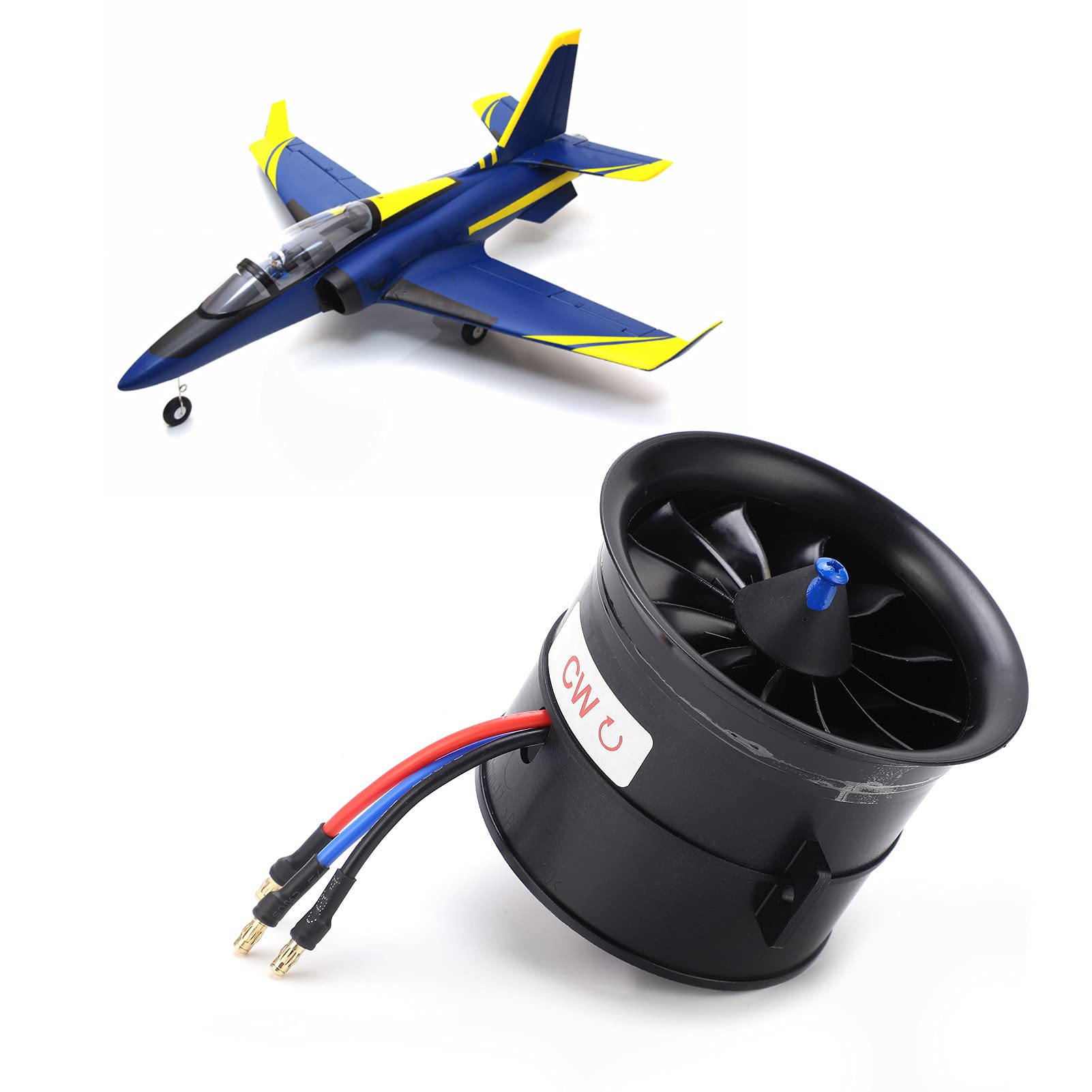 Zestaw Regulatora Prędkości ESC o Wysokiej Wydajności 70 Mm, 12 Liści, Idealny dla Entuzjastów Samochodów RC, Plastik + PCB (CW)
