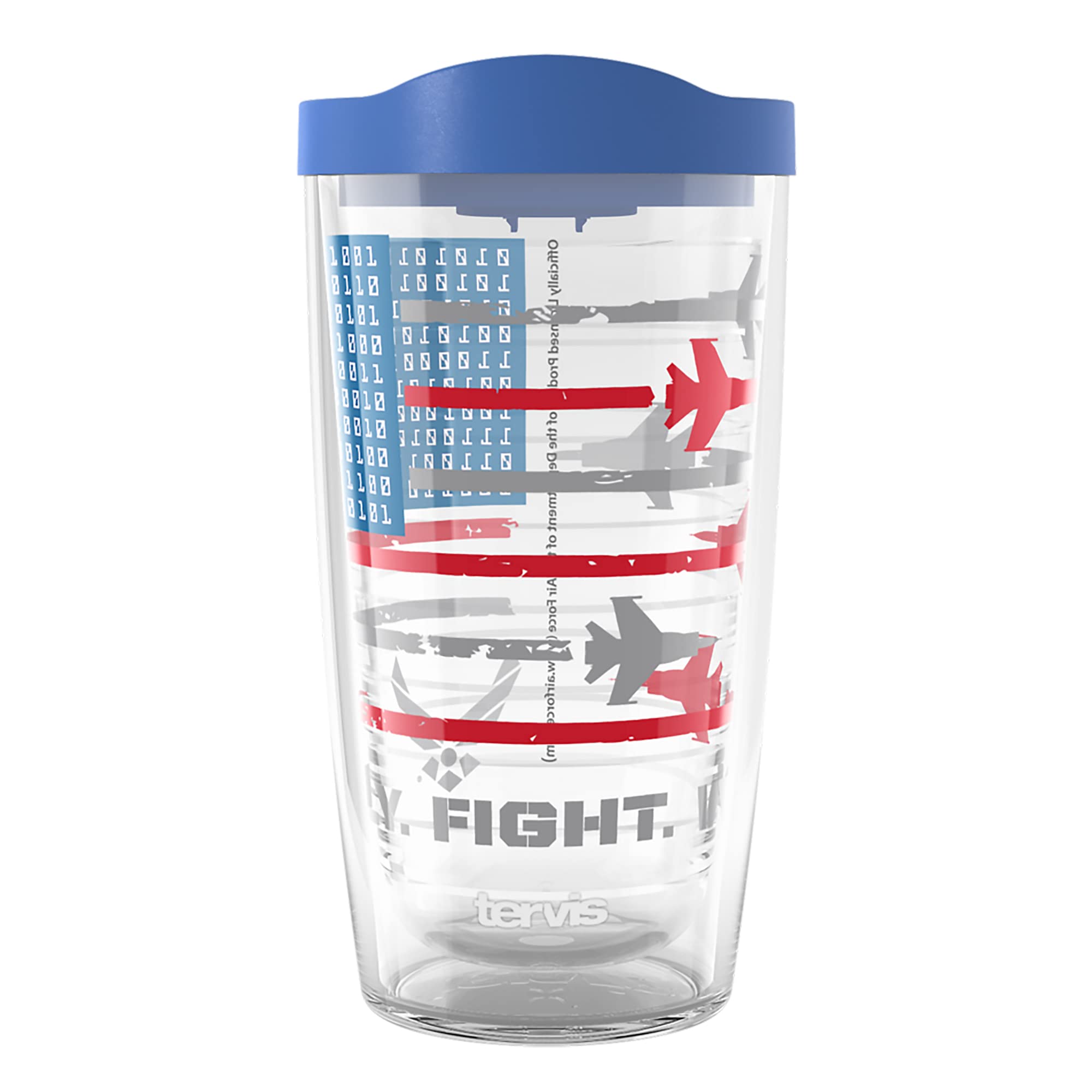 Gobelet double paroi Tervis Air Force isotherme incassable 473 ml