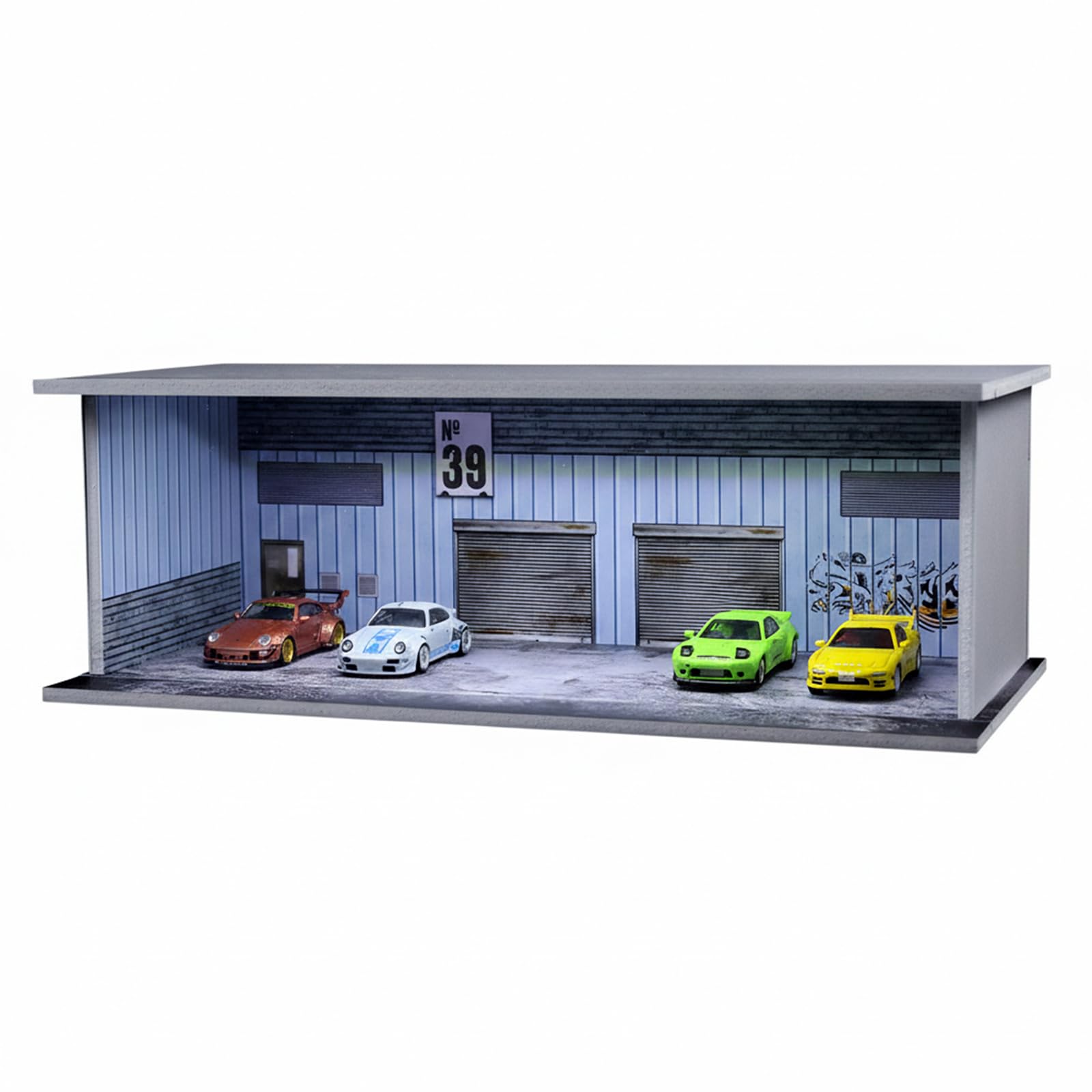 Amazon.com: 1:64 Scale Diecast Car Display Case with LED Light