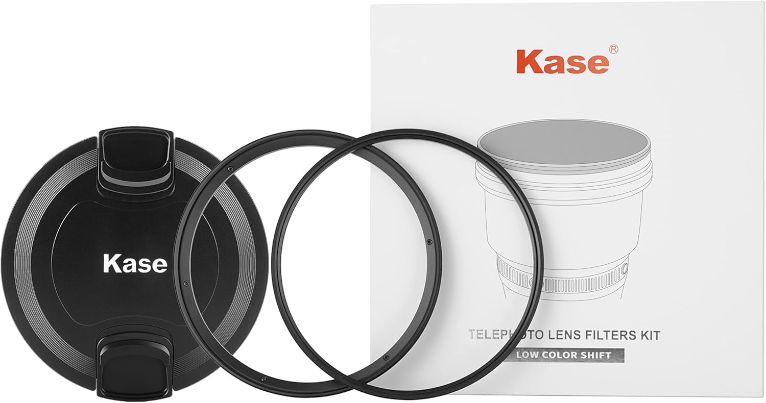 Kase UV Filter Kit for Sony Sony FE 300mm f/2.8 GM OSS Lens. Includes 150mm Front Adapter, 150mm MCUV, Lens Cap