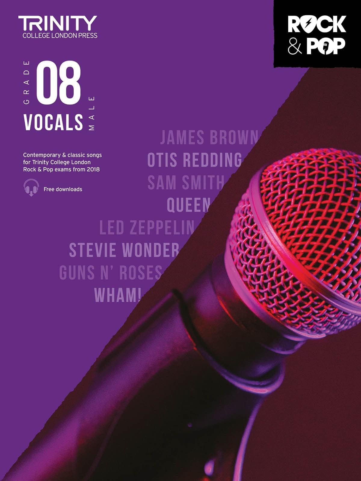 Trinity College London Rock & Pop 2018 Vocals Grade 8 (Male Vocals): Male Voice - Grade 8 (Trinity Rock & Pop) Paperback – 6 Oct. 2017