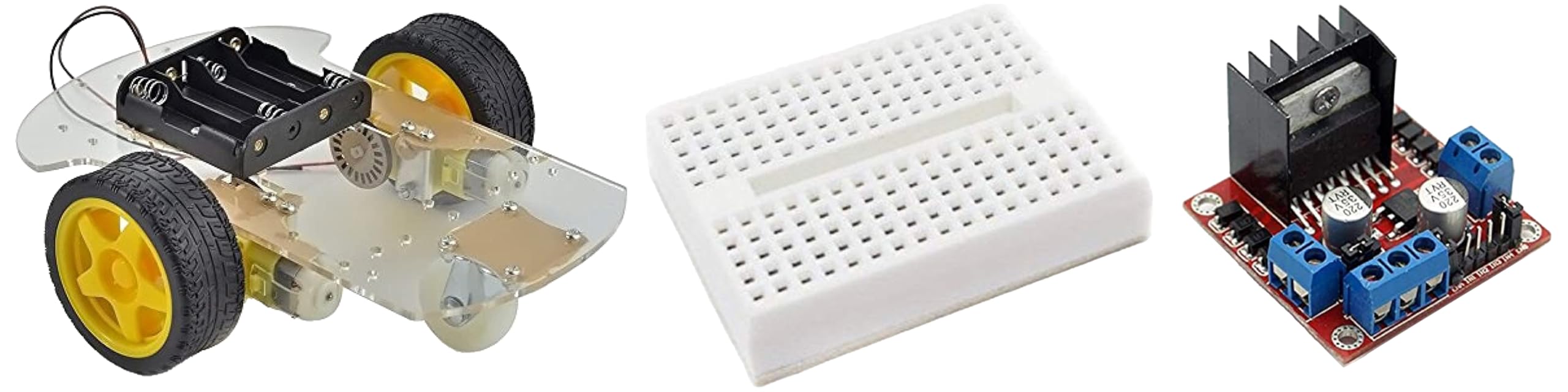 OTH28 Smart Motor Robot Car Battery Box Chassis Kit DIY Speed Encoder for Arduino