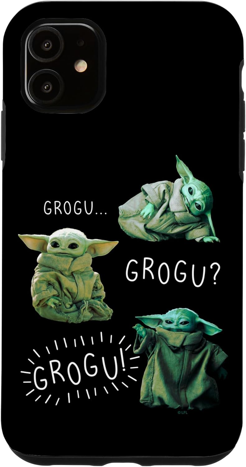 iPhone 16 Star Wars The Mandalorian Grogu Three Ways Case
