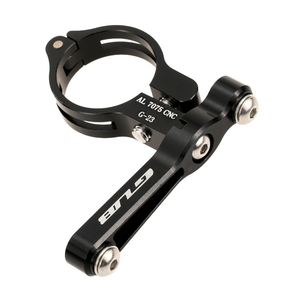 Lixada Bicycle Bottle Cage Adapter, Mount Adjustable MTB Road Bike Handlebar Water Bottle Holder Handlebar Seatpost
